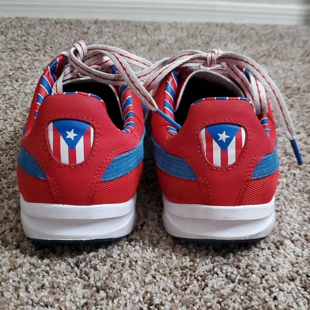 🔥 Puma California PR “Puerto Rico Flag” Sneakers‎ – Men’s Size 9.5 (RARE)
